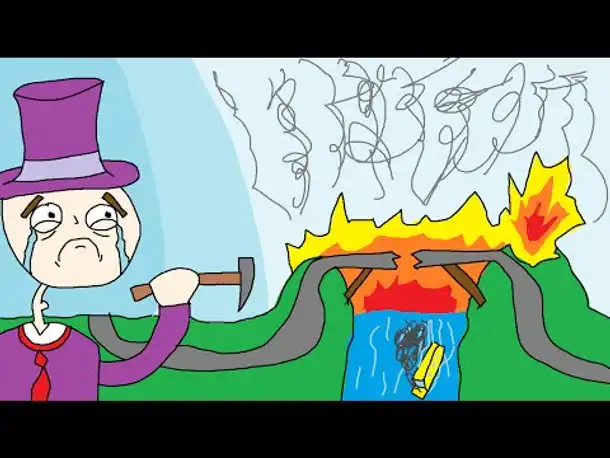 Zombey baut seine letzte Brücke.