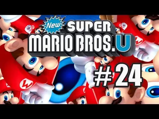 #24 - Let's Play - New Super Mario Bros. U - Lecker, Mario!