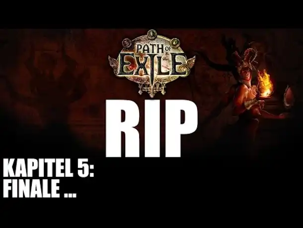 Path of Exile - RIP / DEATH BLOODLINES | HARDCORE (Gameplay German POE Witch Lightning Tendrils)