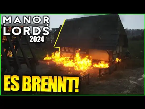 Unsere Siedlung brennt! | Manor Lords (2024)