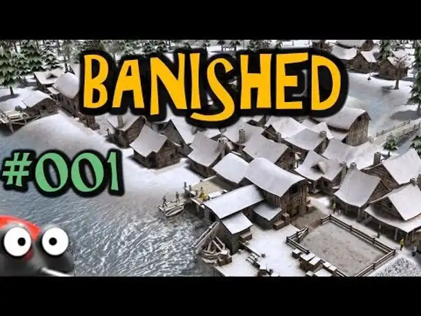Let's Play Banished #001 Dorfbau im Mittelalter (Gameplay German Deutsch )