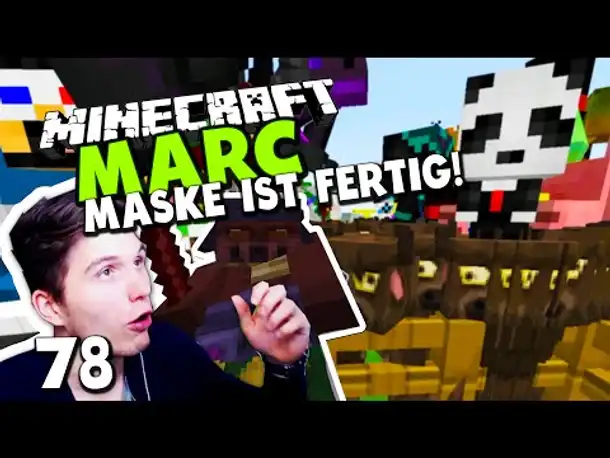 Minecraft MARC #78 ✪ KRANKE TIERHALTUNG & MASKE DES SCHLÜRFENDEN DÄMONS IST FERTIG!