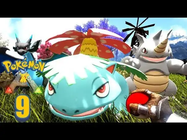 Pokémon Ark #9 Bisaflor & Pokémon Gewusel im Pokehof :-D