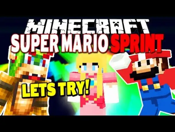 Zurück in die Welt von Super Mario! ✪ LETS TRY SUPER MARIO SPRINT!