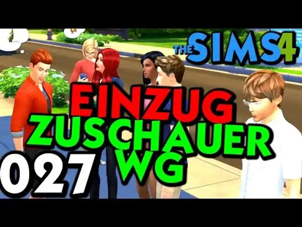 Sims 4 Deutsch #027 WG EINZUG (Let's Play The Sims 4 German Gameplay Die Sims 4)