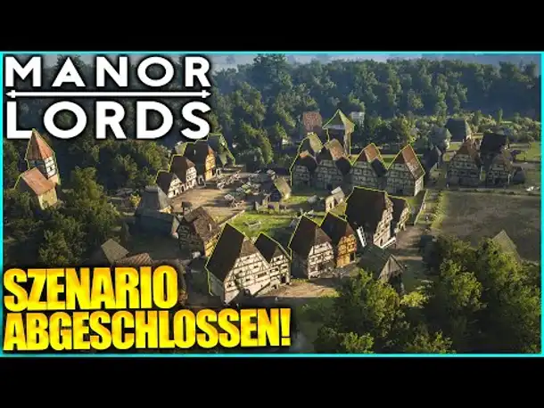 Meine STADT nach 13 STUNDEN | Manor Lords 2024