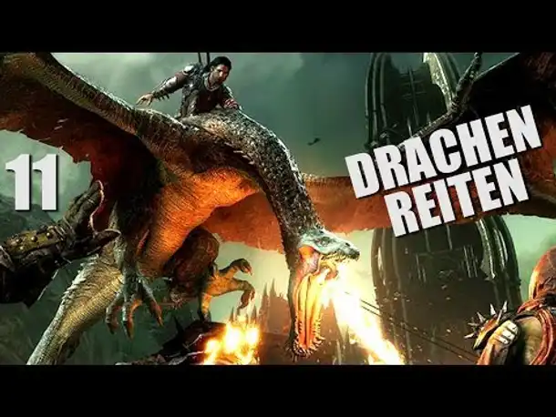 Mittelerde: Schatten des Krieges #11 Auf Drachen reiten! | Shadow of War Gameplay German