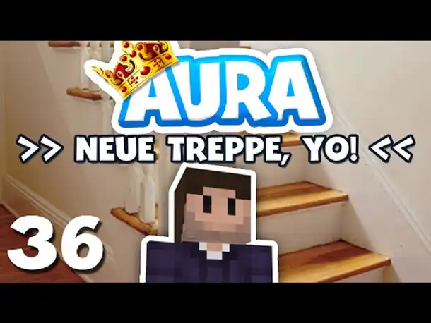 Ich bau Treppen, ich bin doll ! | Minecraft AURA #36 | Zombey