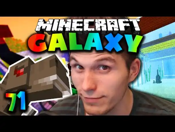 "Kampf" gegen einen T-REX & Unser eigenes Aquarium! ✪ Minecraft Galaxy #71
