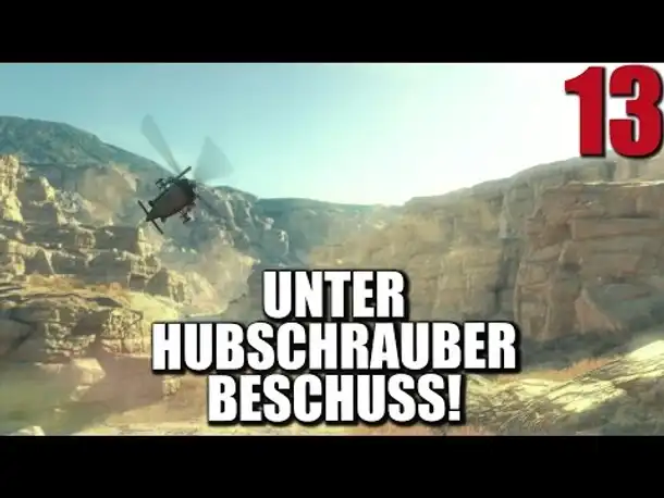 Metal Gear Solid 5 Phantom Pain Gameplay German Part 13 Hubschrauber Beschuss |  Let's Play Deutsch