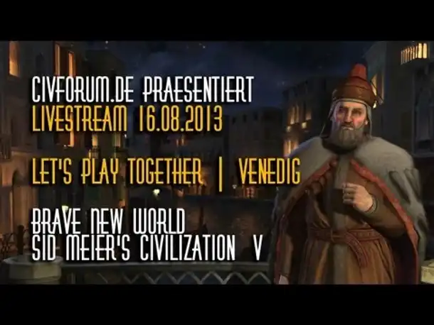 Teaser Liveabend: Brave New World - Venedig | 16.08.2013