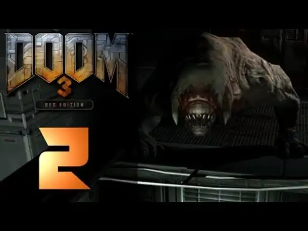 Let's Play Doom 3 BFG Edition [HD|German|Blind] #02 HandIOfIBlood Rage inc.