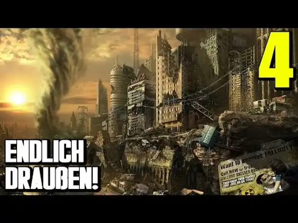 Fallout 4 Gameplay German #4 ENDLICH (?) DRAUßEN |  Let's Play Deutsch