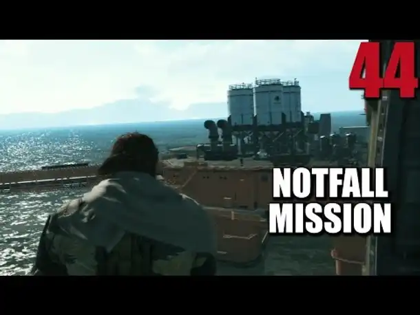 Metal Gear Solid 5 Phantom Pain Gameplay German Part 44 Notfall Mission | Let's Play PS4