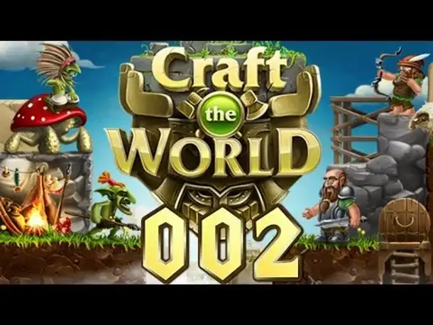 Let's Play Craft The World #002 Hausbau ( Gameplay German Deutsch)