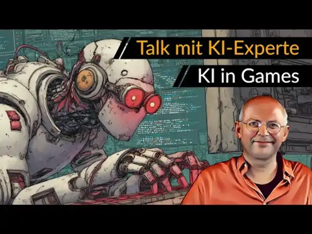 Generative KI in Games: Live-Talk mit KI-Experte Prof. Jörg Burbach | 08.02.2026 [Deutsch]