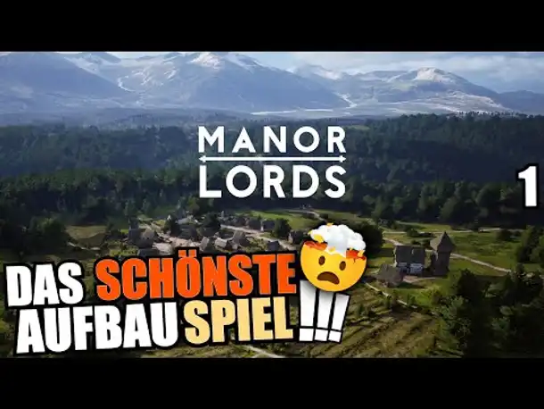 Atemberaubende Aufbauspiel Grafik! - Manor Lords - #1