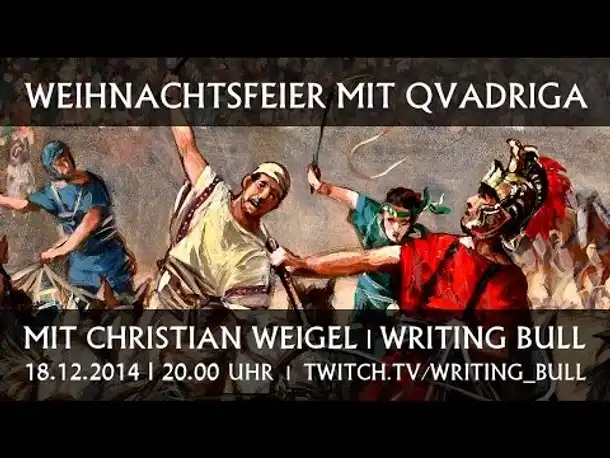 Teaser: Weihnachtsfeier mit QVADRIGA | 18.12.2014