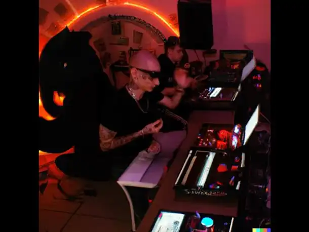 Pt.2| Luzzifer vs.  Fabitekk - Live Korg Session @Luzzifer´s Studio