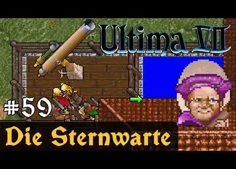 #59: Die Sternwarte ✦ Let's Play Ultima VII - The Black Gate ✦ Slow-, Long- & Roleplay