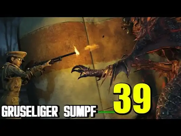 Fallout 4 Gameplay German #39 GRUSELIGER SUMPF | Let's Play Deutsch