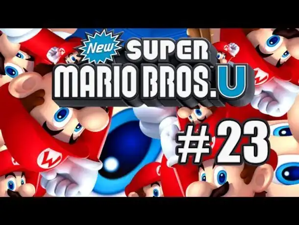 #23 - Let's Play - New Super Mario Bros. U - Wasserdrachenverfolgungswurst
