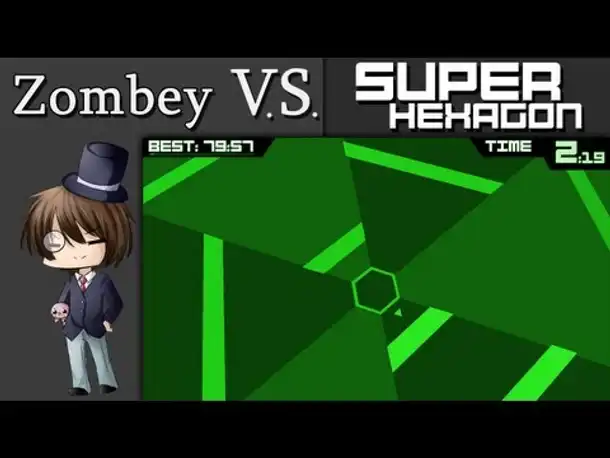 Zombey VS: Super Hexagon [Full HD][Gameplay]