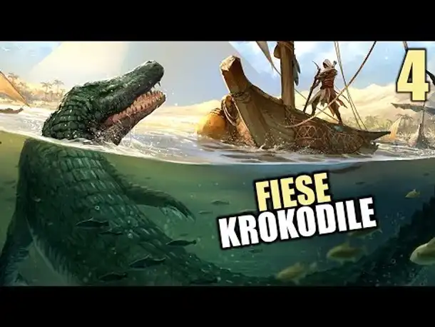 Assassin's Creed Origins Gameplay German #4 Fiese Krokodile  |  Let's Play Deutsch