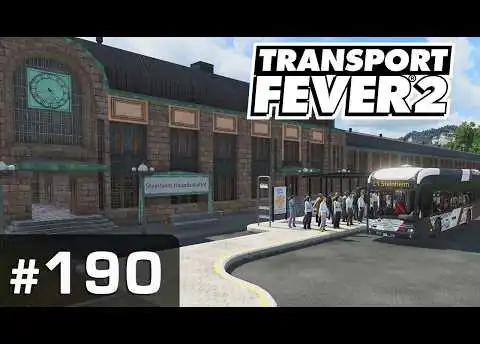 #190: Hinter'm Hauptbahnhof geht's weiter... ✦ Let's Play Transport Fever 2 ✦ Sandbox / schwer