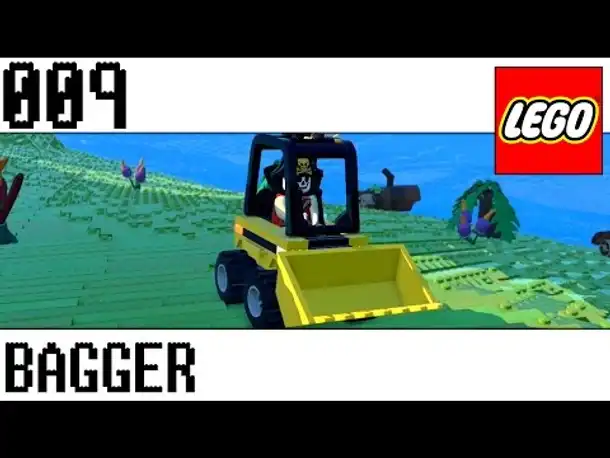 Lego Worlds Gameplay German Deutsch #009 Bagger | Let's Play Lego Worlds