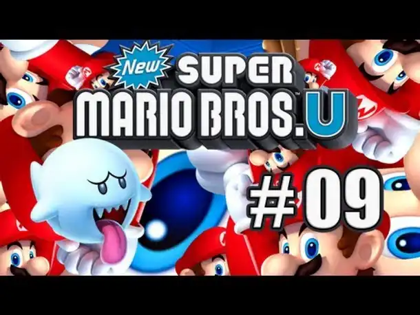 #09 - Let's Play - New Super Mario Bros. U - Trubel im Geisterhaus!