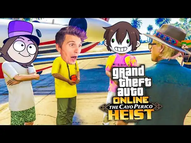 Wir fliegen auf die neue GTA Online Insel! | Cayo Perico HEIST