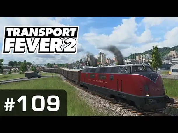 #109: Die V 200 ist da! ✦ Let's Play Transport Fever 2 ✦ Sandbox / schwer