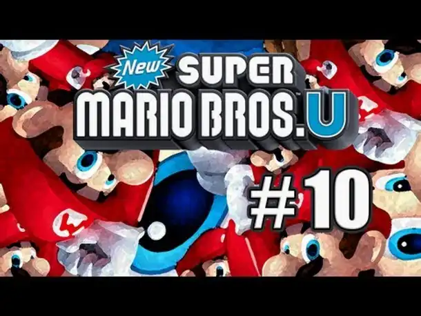 #10 - Let's Play - New Super Mario Bros. U - Gemalte Gemälde Welt!