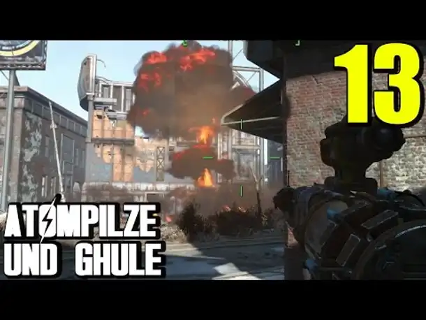 Fallout 4 Gameplay German #13 ATOMPILZE UND GHULE | Let's Play Deutsch