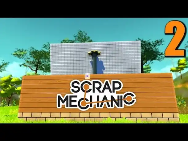 Scrap Mechanic #2 CABRIO HAUS & "RIESENRAD" | Scrap Mechanic Gameplay German |  Let's Play Deutsch