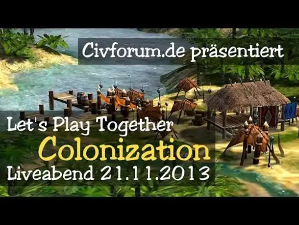 Teaser Liveabend Colonization | 21.11.2013
