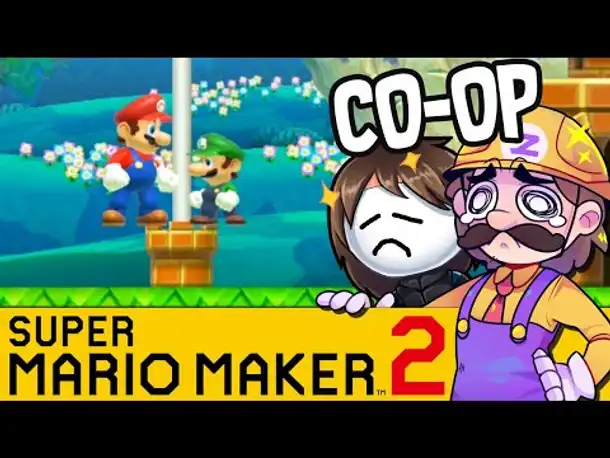 So nah und doch so fern! | SUPER MARIO MAKER 2 Coop