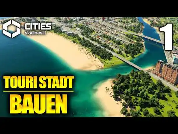 Ich baue eine sonnige Küstenstadt in Cities Skylines 2