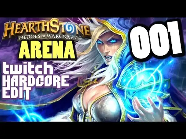 Hearthstone German #001 | Arena Gameplay | Let's Play "Twitch Hardcore Edit" | Goblins vs. Gnomes