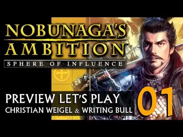 Preview | Let's Play: Nobunaga's Ambition - Sphere of Influence (01) [deutsch]