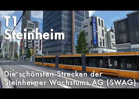 T1 Steinheim ✦ Die schönsten Strecken der SWAG ✦ Transport Fever 2