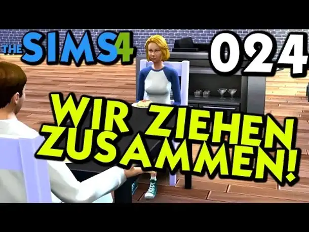 Sims 4 Deutsch #024 Mit Freundin zusammen ziehen (Let's Play The Sims 4 Gameplay German Die Sims 4)
