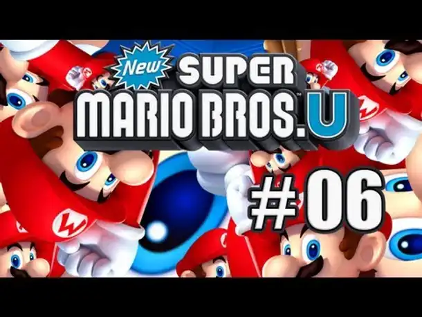 #06 - Let's Play - New Super Mario Bros. U [100%] - Eisgezapft is'!