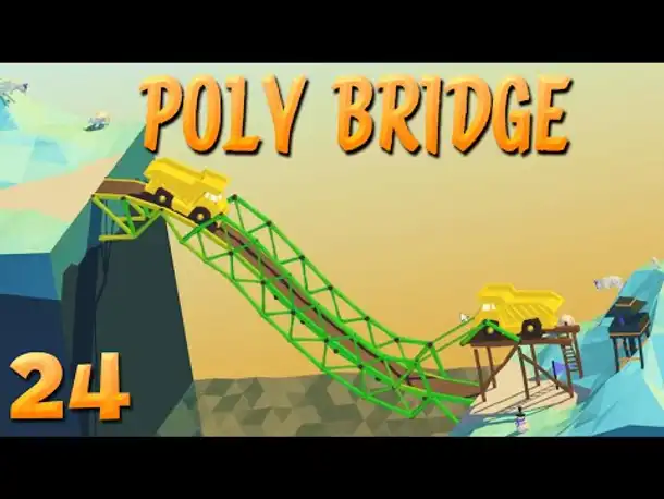 Unendlich Geld und 100m Brücke! | 24 | POLY BRIDGE