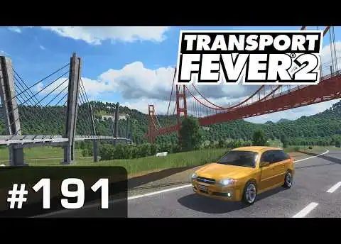 #191: Die Schwesterbrücke ✦ Let's Play Transport Fever 2 ✦ Sandbox / schwer