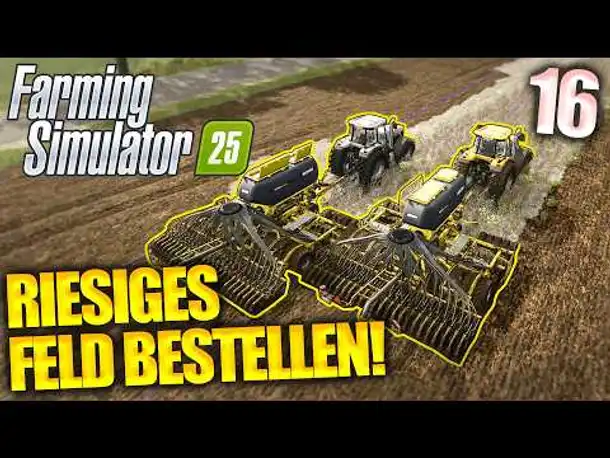 Weizenfeld bestellen! | Farming Simulator 25