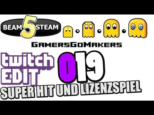 (SOUND FIXED!) TWITCH EDIT | Let's Play GamersGoMakers #019 Super Hit und Lizenz Spiel