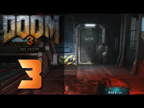Let's Play Doom 3 BFG Edition [HD|German|Blind|Ende] #03 Rage Quit