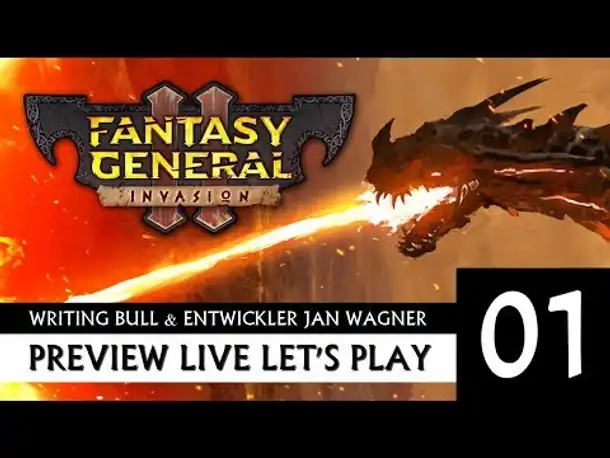 Preview-Stream mit Entwickler: Fantasy General 2 (01) [Deutsch}